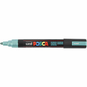 Uni Posca Verfmarker - lijndikte: 2,5 mm - PC-5M - Metallic Groen - M6