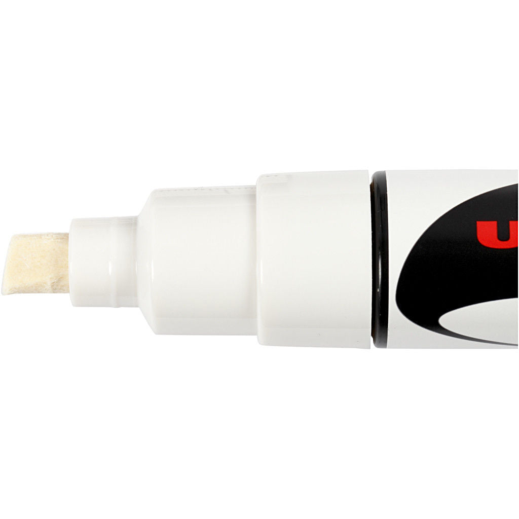 Chalk Marker, lijndikte: 8 mm, wit, 1stuk (279911)