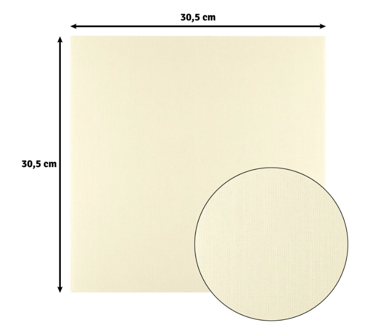Florence • Linnenkarton 250g 30,5x30,5cm Raffia 10x (2822-002)