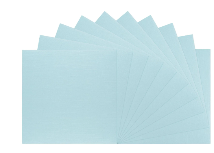 Florence • Linnenkarton 250g 30,5x30,5cm Ocean 10x (2822-045)