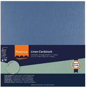 Florence • Linnenkarton 250g 30,5x30,5cm Maritime 10x (2822-054)
