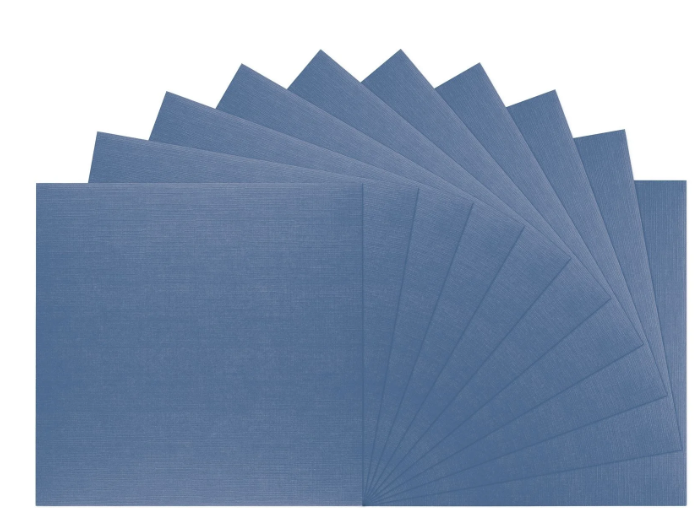 Florence • Linnenkarton 250g 30,5x30,5cm Maritime 10x (2822-054)