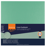 Florence • Linnenkarton 250g 30,5x30,5cm Holly 10x (2822-076)