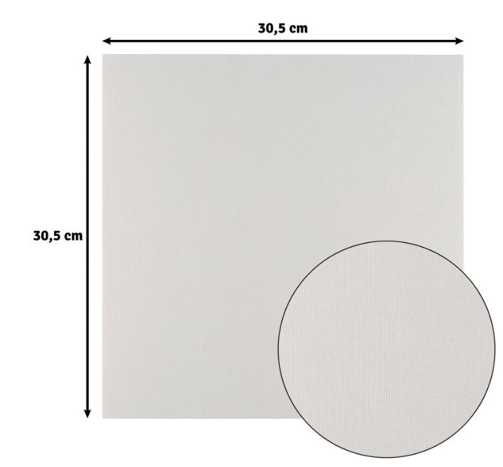 Florence • Linnenkarton 250g 30,5x30,5cm Mouse 10x (2822-083)