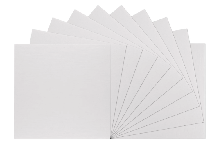 Florence • Linnenkarton 250g 30,5x30,5cm Ivory 10x (2822-102)