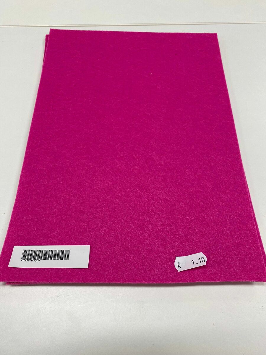 Vilt - Fuchsia - A4 - 1st. (10422-041) 