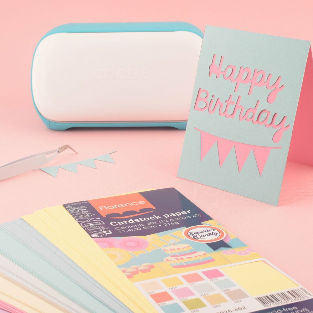 Florence • Cardstock papier Glad 11,4x30,5cm Pastel (2926-402)