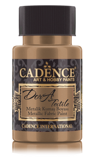 Cadence - Dora metallic - textiel verf - Argoniet - 50 ml (1124)