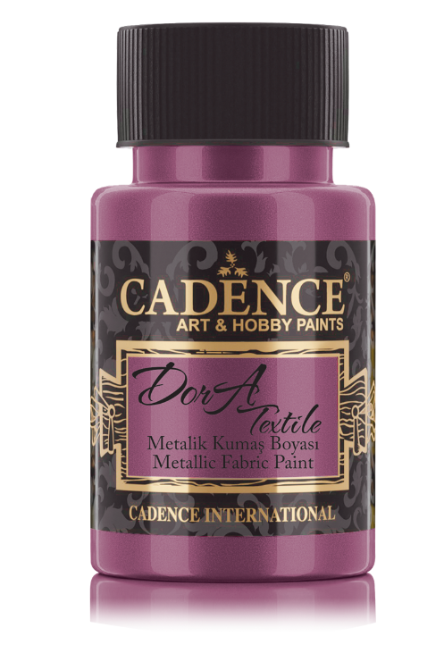 Cadence - Dora metallic - textiel verf - Cyclaam - 50 ml (1144)