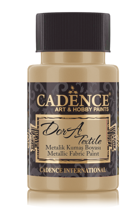 Cadence - Dora metallic - textiel verf - Antiekgoud - 50 ml (1150)
