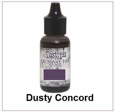 Ranger Distress Archival Reinkers - Dusty Concord - Tim Holtz (ARD66330)