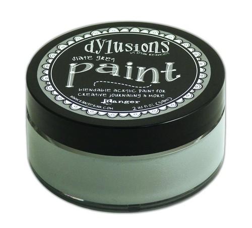 Ranger Dylusions Paint 59 ml - slate grey DYP52753) -18- OPRUIMING