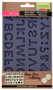 Vaessen Creative • Siliconen mal alfabet (3205-001)