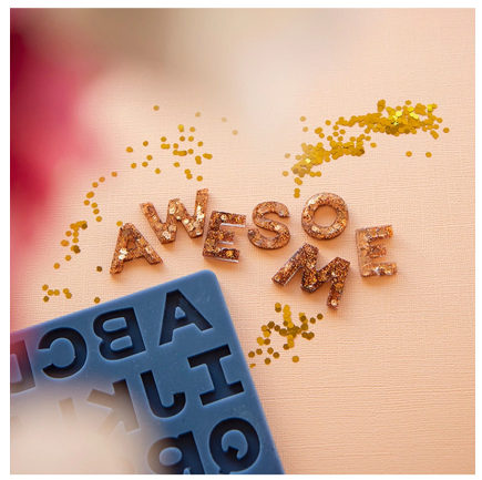 Vaessen Creative • Siliconen mal alfabet (3205-001)