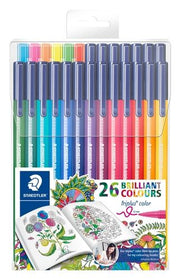 triplus color kleurstift - etui 26 st J. Basford (323 TB26 P)
