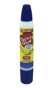 Collall • Lijmpen duo-dop Tacky-Glue Wit 30ml (COLTG0030)