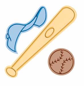 Baseball Gear Disney Cuttlebug 3x3 Cut and Emboss Dies (AFGEPRIJSD) (37-1730)