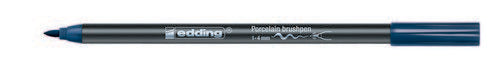 edding-4200 porselein brushpen staalblauw 1ST 1-4 mm (4-4200017)