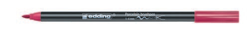edding-4200 porselein brushpen karmijnrood  1ST 1-4 mm (4-4200019)