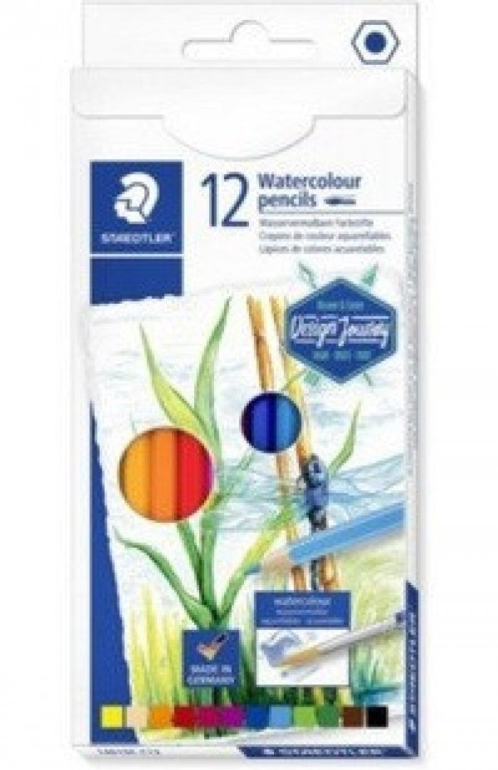 12 Aquarel Coloured Pencils Set (14610C C12)