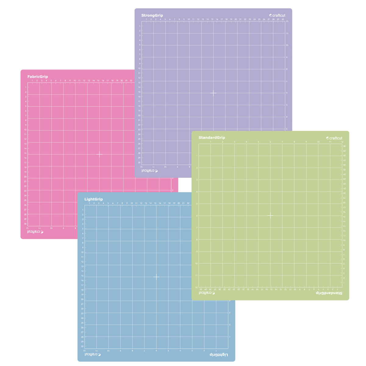 Craftcut - Cutting Mat - 12x12 inch - LNSF Grip - (4x1 st) (40393)