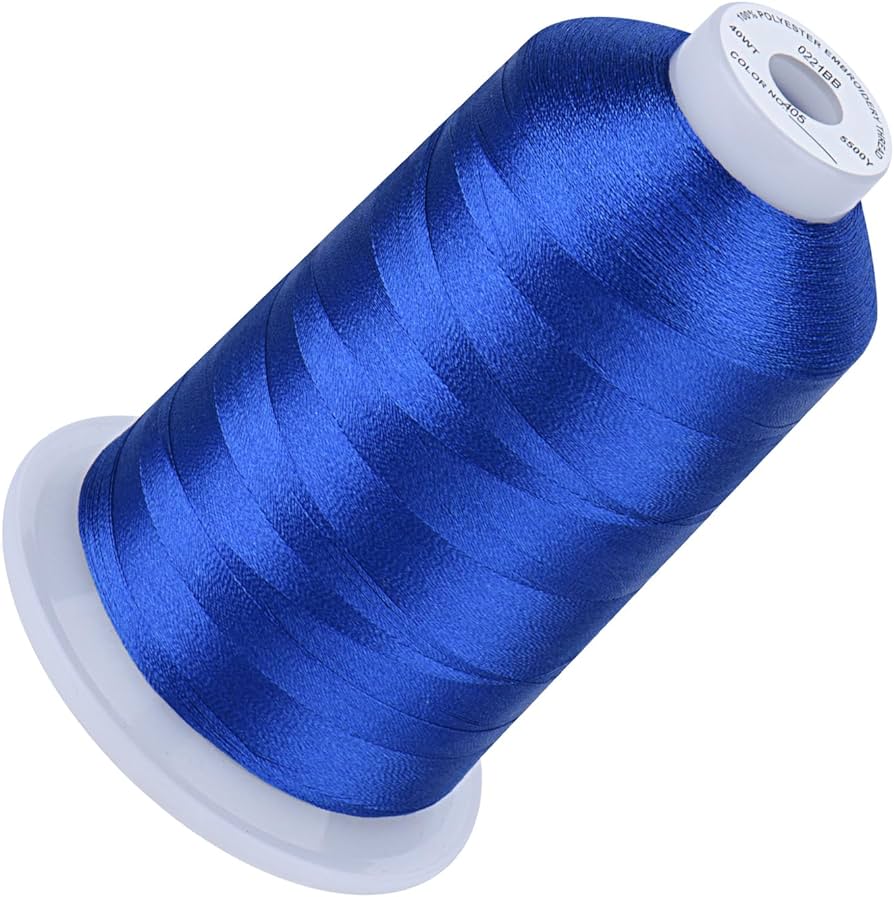 Premium Quality Polyester borduurgaren - 500m - Blue - 405