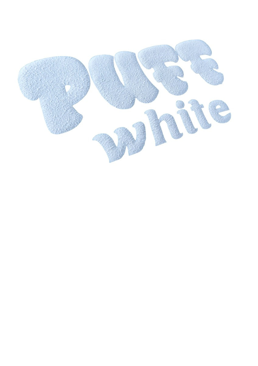 Signmart - Puff  Flexfolie/HTV - Iron-On met Wow-Effect - Wit - 20x30cm (PUF001)