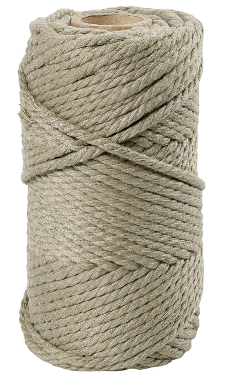 CC Macramékoord 4 mm 55 m Mosgroen (414753) *
