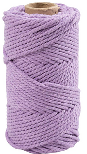 CC Macramé Koord 4 mm 55 m Paars (414758) *
