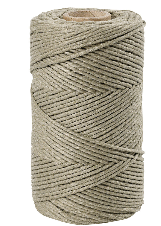 CC Macramékoord 2 mm 198 m Mosgroen (414763) *