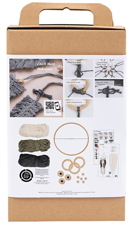 CC Startersset Leren Macramé Knopen (41477) *