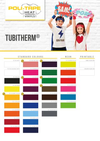 Kleurkaart Poli-Flex Tubitherm
