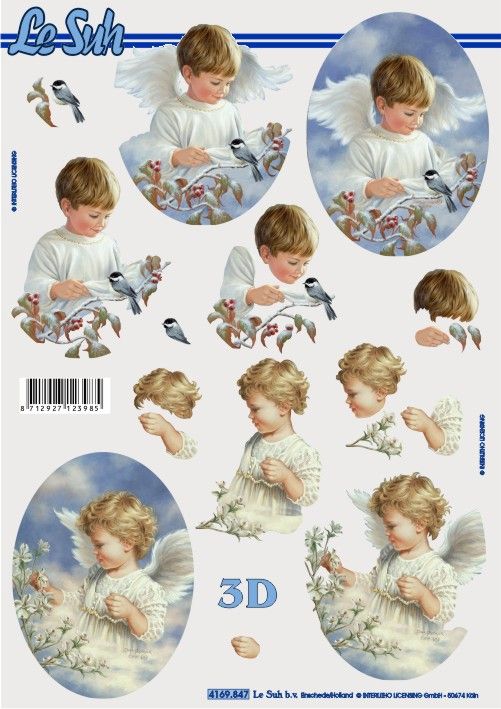 3D Knipvel - Le Suh - Engeltjes (4169.847) -8
