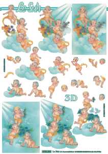 3D Knipvel - Le Suh - Engeltjes -10