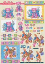 3D Knipvel - Le Suh - Baby/geboorte -10