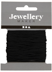CC Macramé Koord 1 mm Zwart 10 m (41745) *