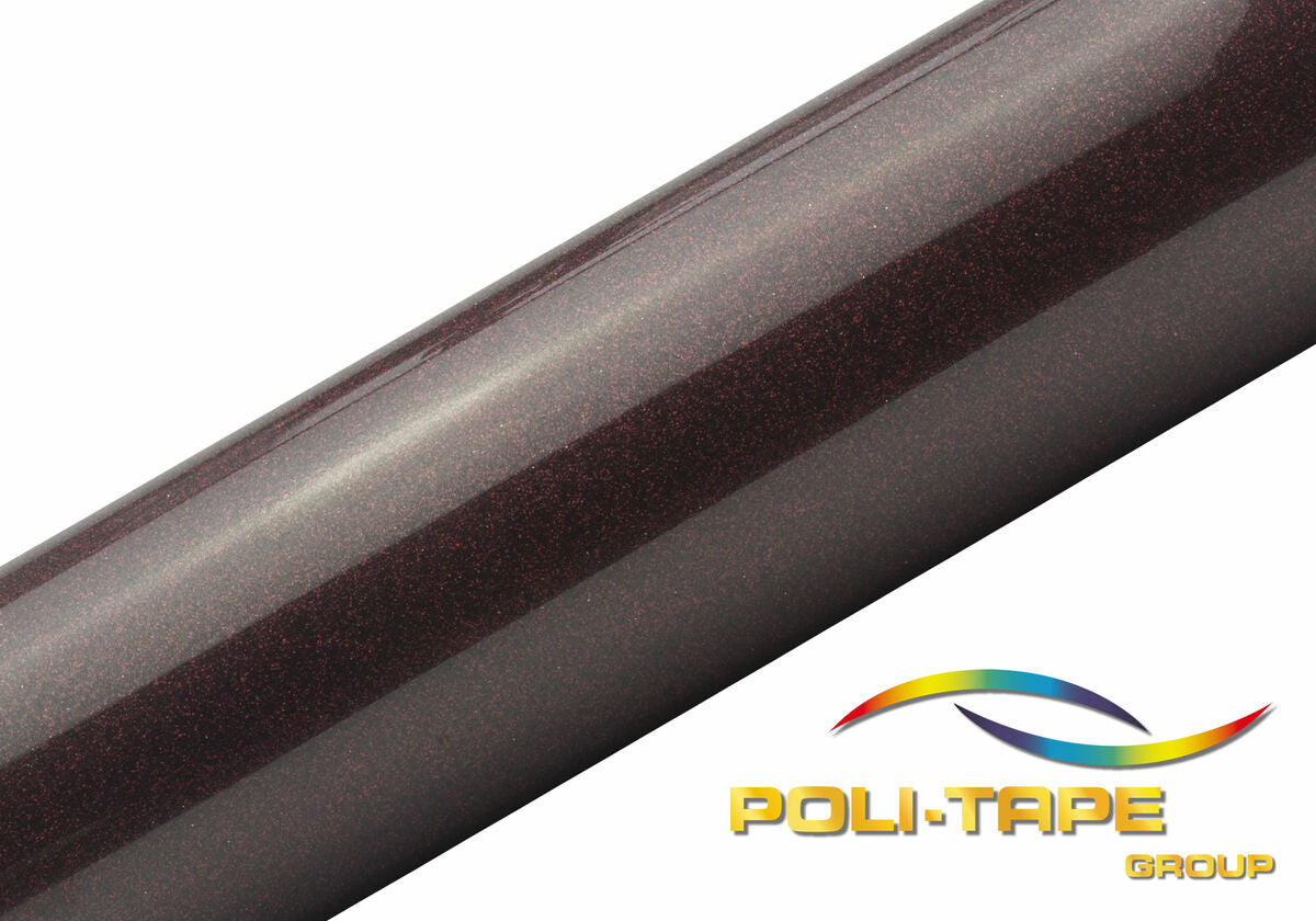 POLI-FLEX PEARL GLITTER Flexfolie DIN A4 Burgundy (422)