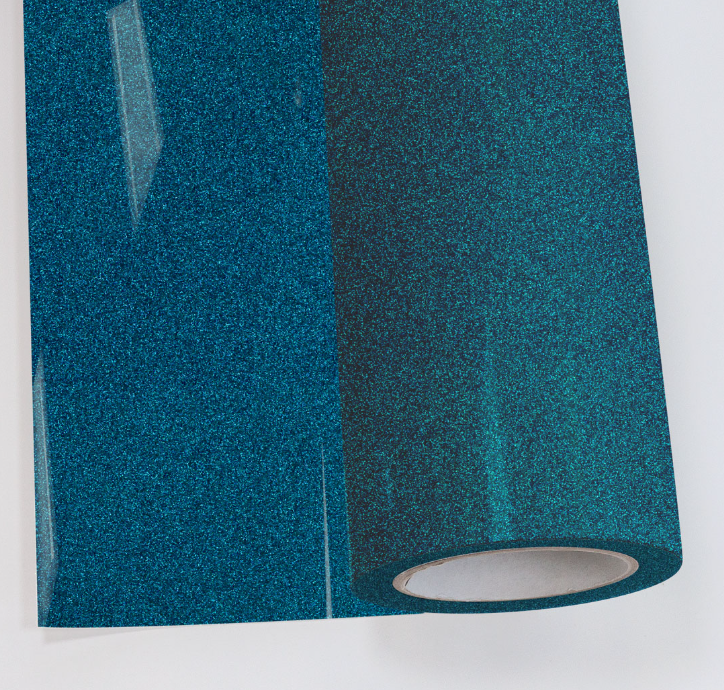 POLI-FLEX - PEARL GLITTER - Flexfolie - Navy-Blue - 30 x 50 cm (423)