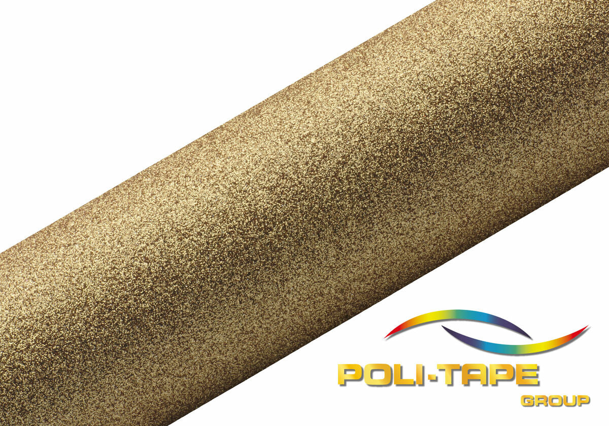 POLI-FLEX PEARL GLITTER Flexfolie DIN A4 Light Gold (425)