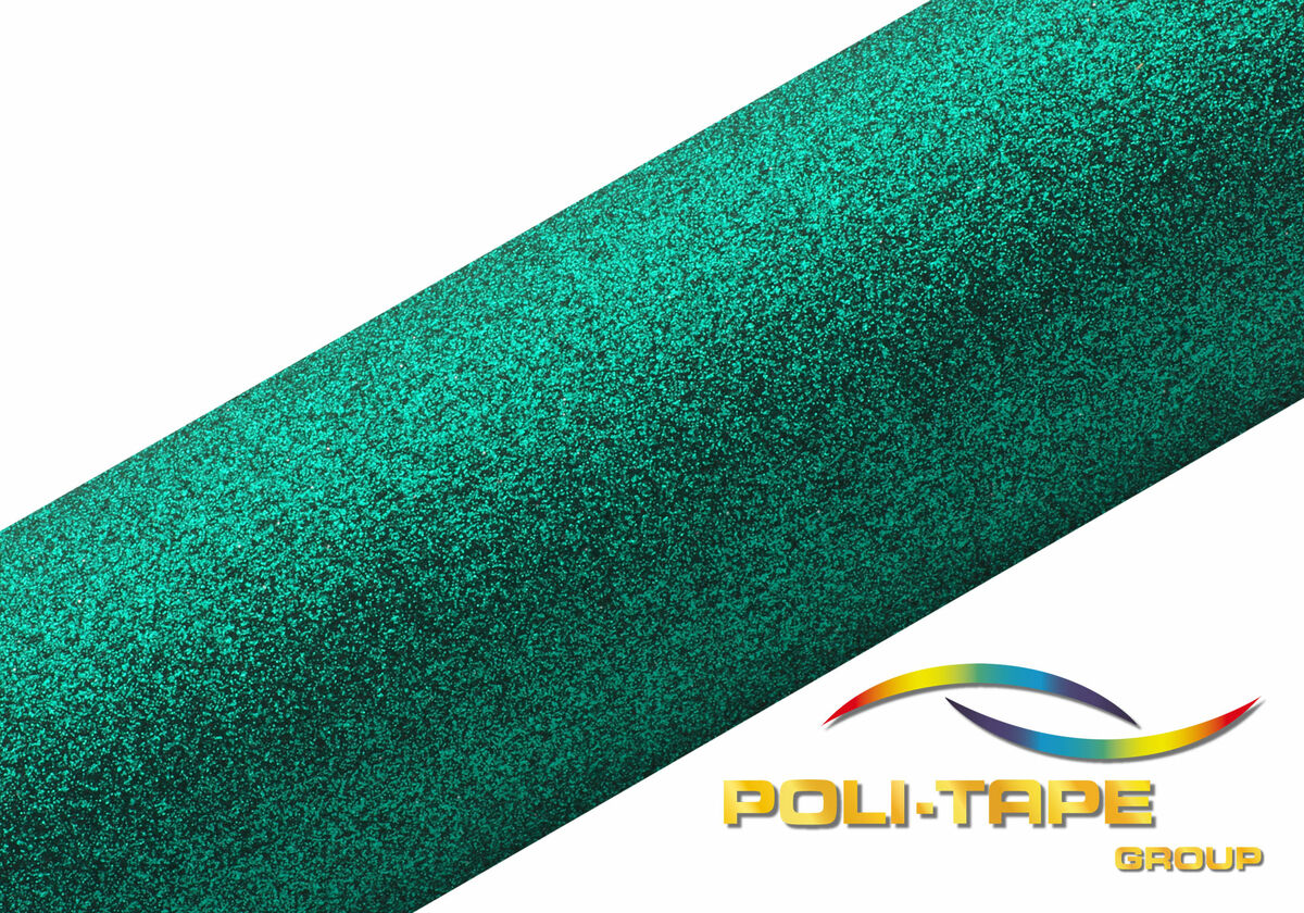 POLI-FLEX PEARL GLITTER Flexfolie DIN A4 Emerald (427)