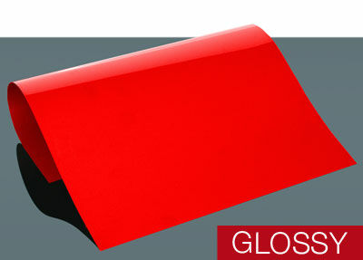 POLI-FLEX PREMIUM Flexfolie DIN A4 Glossy Red (4292)