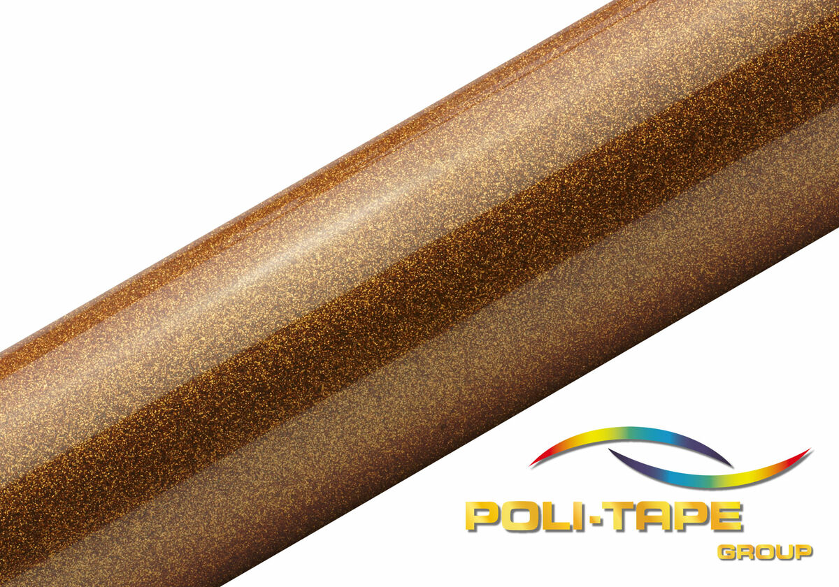 Poli- Tape Pearl-Glitter Flex A4 Dark-Gold (95429)