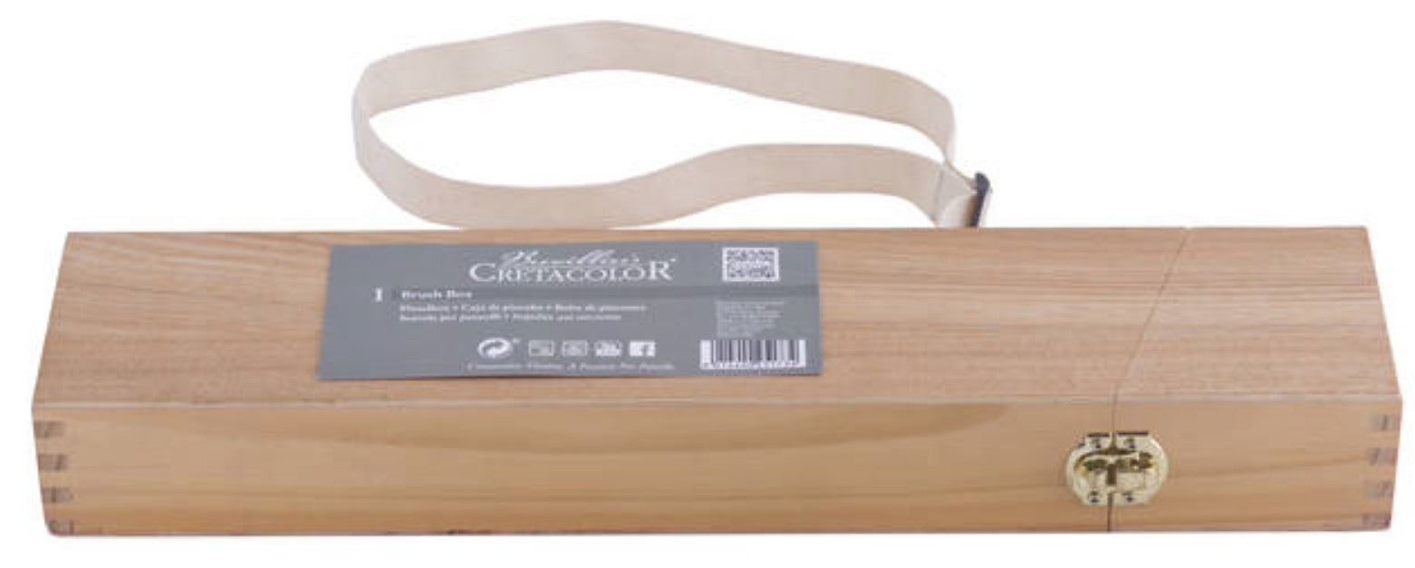 Cretacolor Houten Penselenbox 40x5x9 cm (430 37)