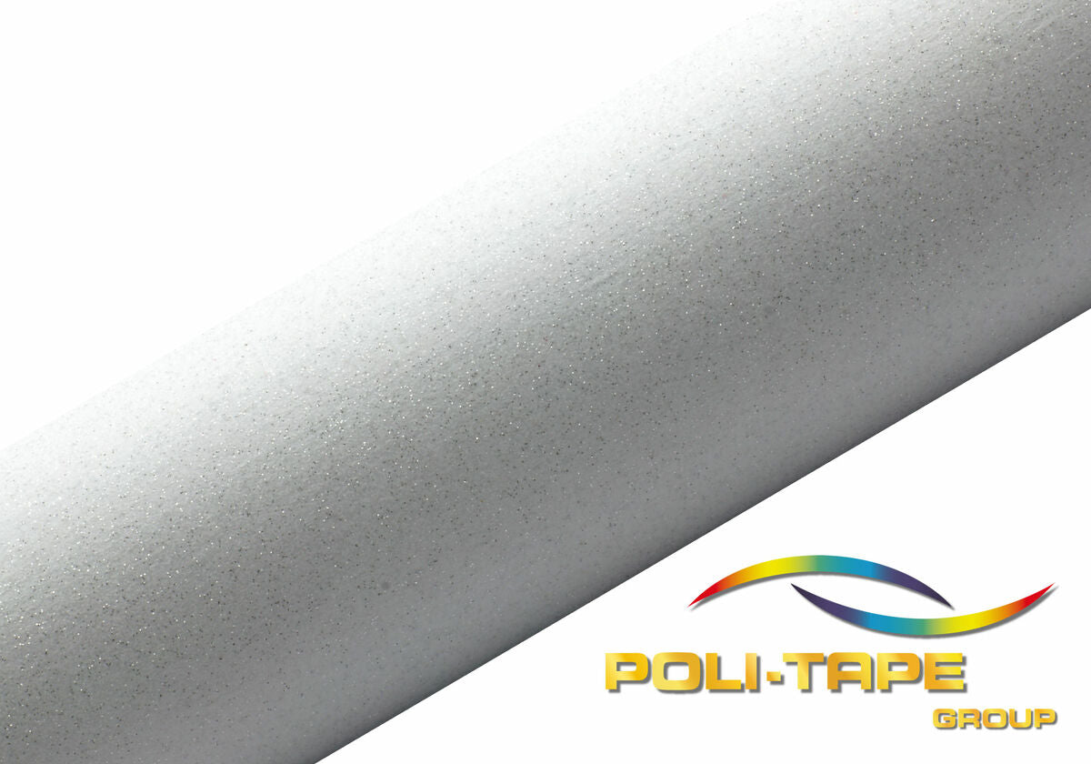 POLI-FLEX PEARL GLITTER Flexfolie DIN A4 White (444)