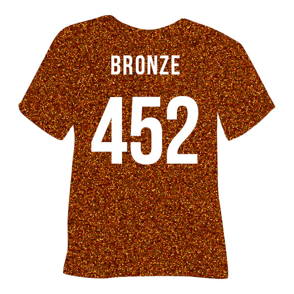 POLI-FLEX PEARL GLITTER Flexfolie DIN A4 Bronze (452)