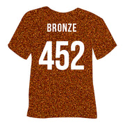 POLI-FLEX - PEARL GLITTER - Flexfolie - Bronze - 30 x 50 cm (452)