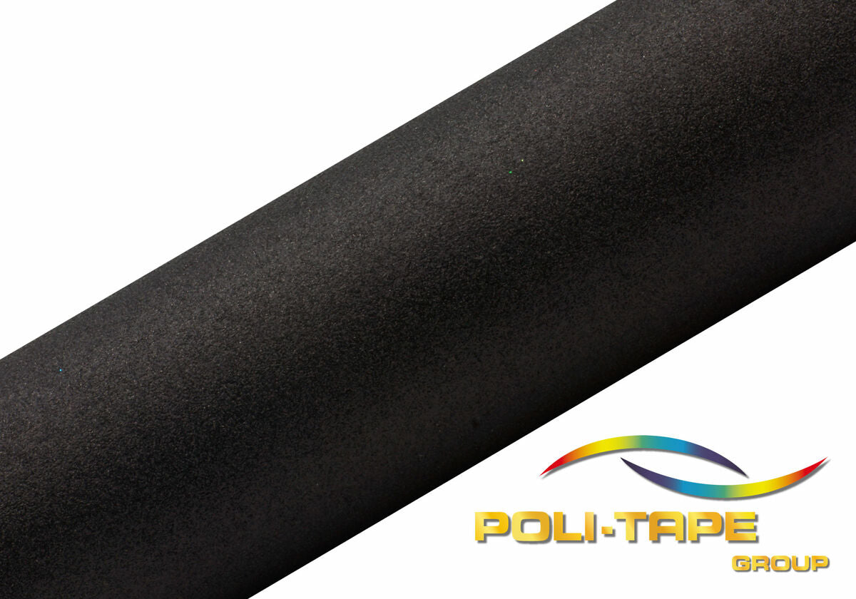 POLI-FLEX PEARL GLITTER Flexfolie DIN A4 Black (458)