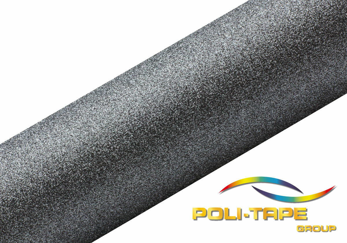 POLI-FLEX PEARL GLITTER Flexfolie DIN A4 Grey (459)