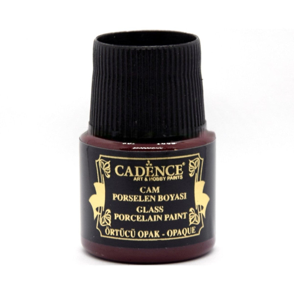 Cadence - Glas- en Porseleinverf - Opaque - Bordeaux 45 ml (0000) *