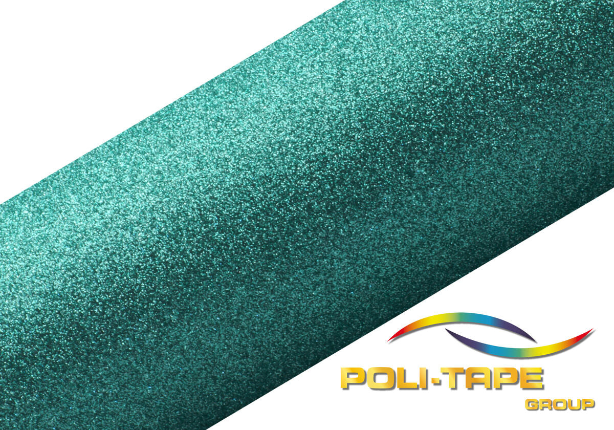 POLI-FLEX PEARL GLITTER Flexfolie DIN A4 Jade (482)